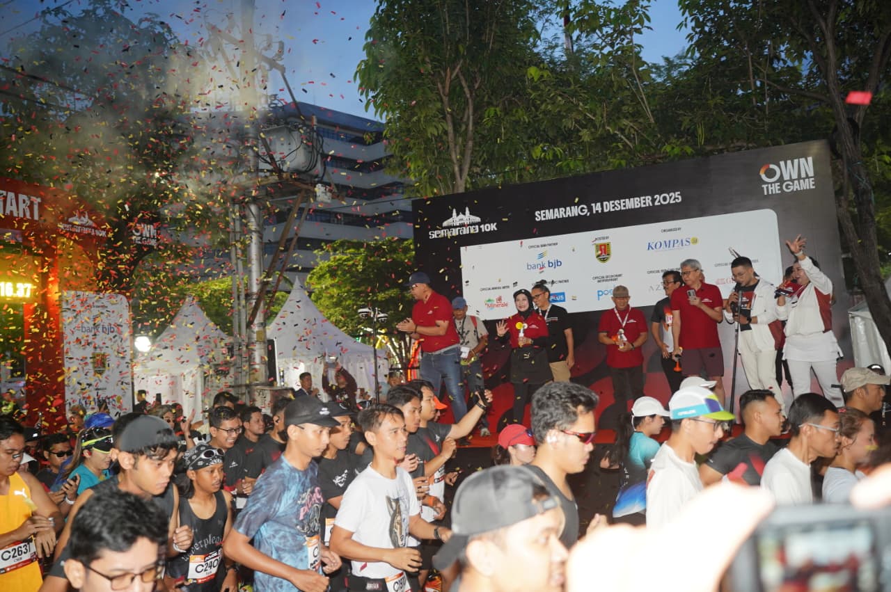 Semarang 10K 2025. (matasemarang.com/Lia Dina) Semarang 10K 2025. (matasemarang.com/Lia Dina)