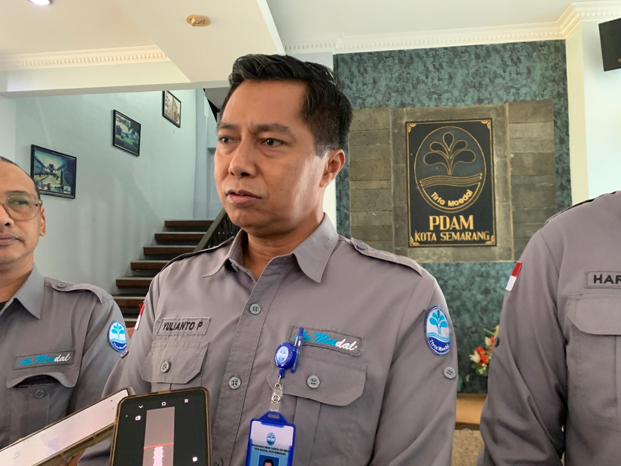 Plt Direktur Umum PDAM tirta Moedal Semarang. (matasemarang.com/Lia Dina) Plt Direktur Umum PDAM tirta Moedal Semarang. (matasemarang.com/Lia Dina)