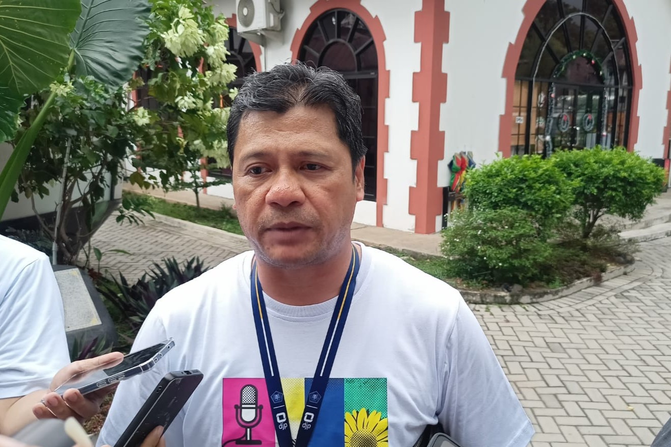 Kepala Bidang Penyuluhan, Pelayanan, dan Hubungan Masyarakat (P2Humas) Kanwil DJP Jateng I Hutomo Budi (matasemarang.com/ Ade Lukmono)