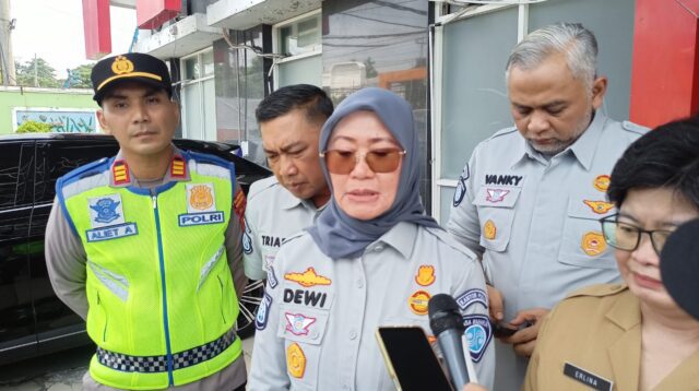 Direktur Operasional PT Jasa Raharja Dewi Aryani Suzana (matasemarang.com/ Ade Lukmono)