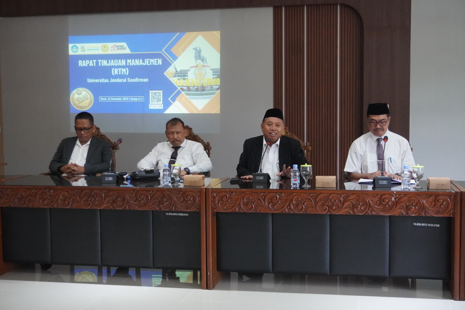 Unsoed gelar RTM Senin, 22 Desember 2025, di Aula Lantai 2 Gedung LPMPP (foto: Humas Unsoed)