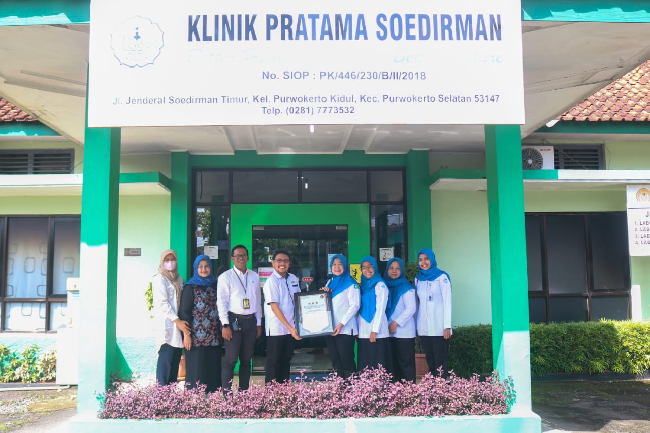 Klinik Pratama Soedirman raih penghargaan Transformasi Digital BPJS Kesehatan (foto: Humas Unsoed)