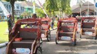 Becak listrik di Demak (foto: Pemkab Demak)