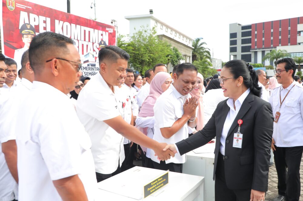 Penandatanganan Pakta Integritas ASN Kota Semarang. (matasemarang.com/Lia Dina)