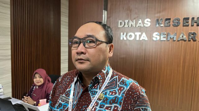Kepala Dinas Kesehatan Kota Semarang M Abdul Hakam. (matasemarang.com/Lia dina)