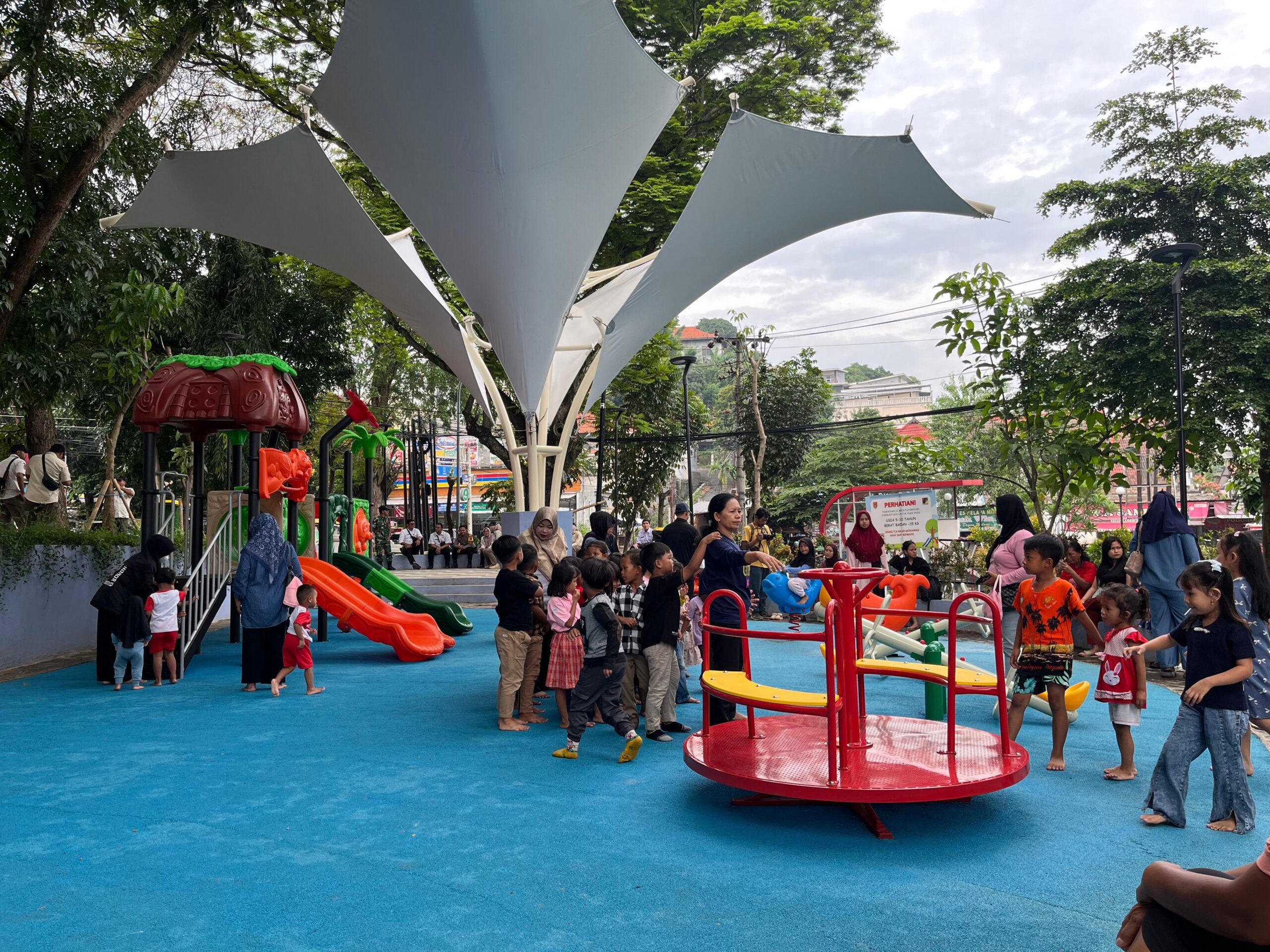 Taman Abdurahman Saleh Kota Semarang. (matasemarang.com/Lia Dina)