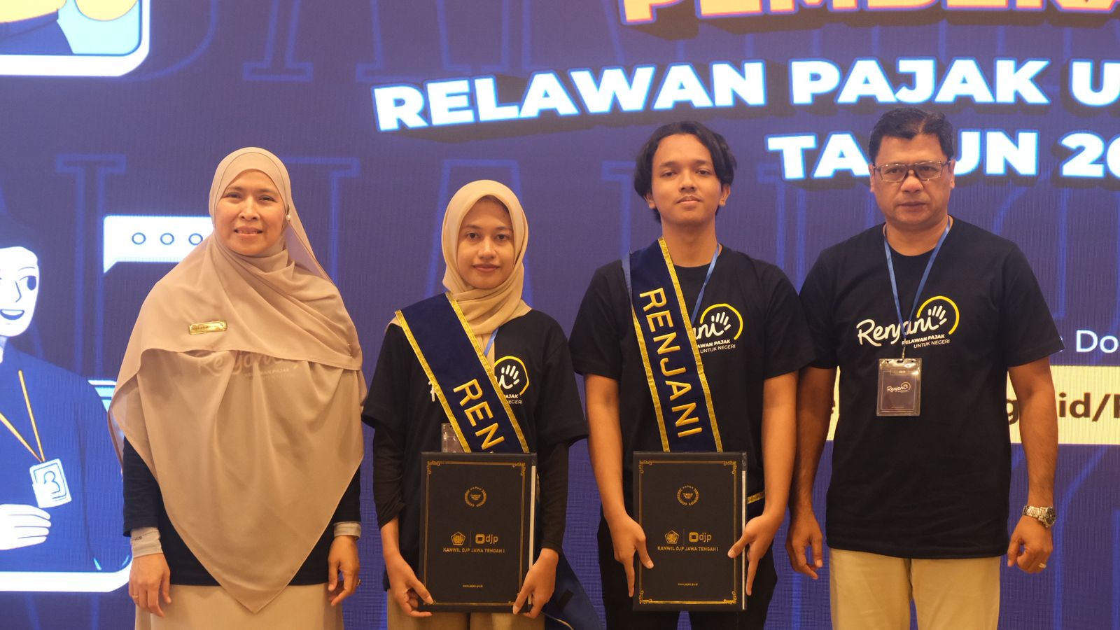 Kanwil DJP Jateng I mengukuhkan 281 Relawan Pajak, Selasa 13 Januari 2026 (foto: DJP Jateng I)