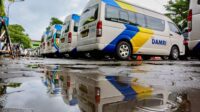 Bus Damri resmi melayani rute Pelabuhan–Bandara–Desa Kemujan di Karimunjawa (foto: Pemprov Jateng)