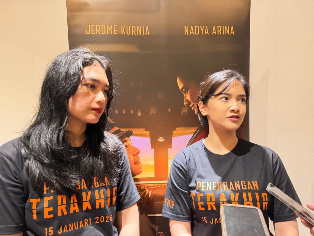 pemain film Penerbangan Terakhir. (matasemarang.com/Lia Dina) pemain film Penerbangan Terakhir. (matasemarang.com/Lia Dina)