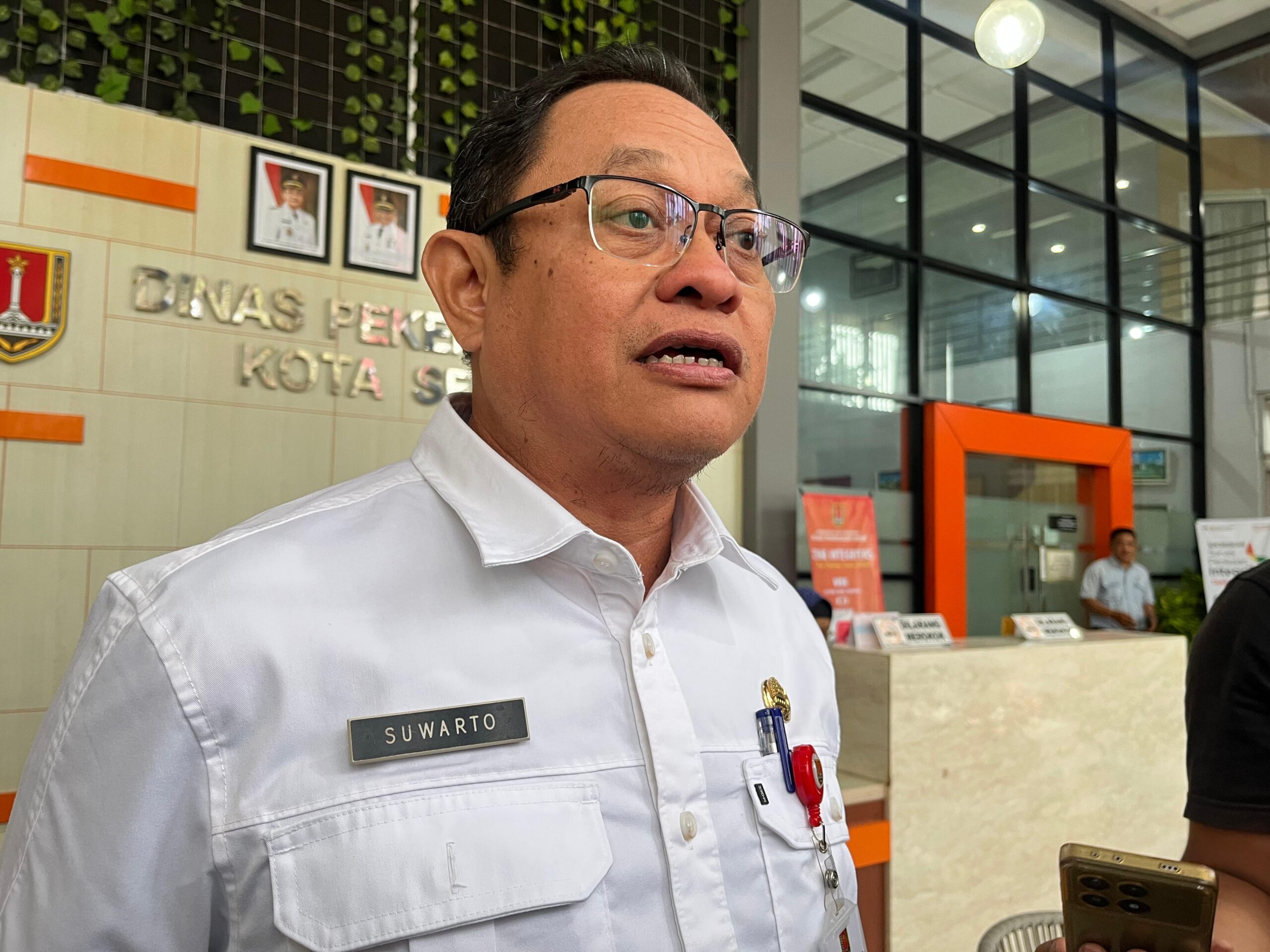 Kepala DPU Kota Semarang Suwarto. (matasemarang.com/Lia Dina)