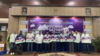 Gathering Nasabah dan Penyerahan Hadiah Undian Tabungan Bima Periode 1 Tahun 2025 di Grobogan (foto: Bank Jateng)