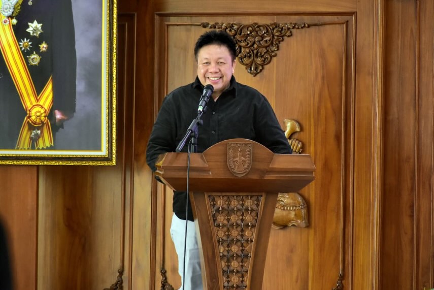 Ketua DPRD Kota Salatiga Dance Ishak Palit (instagram @dance.palit)