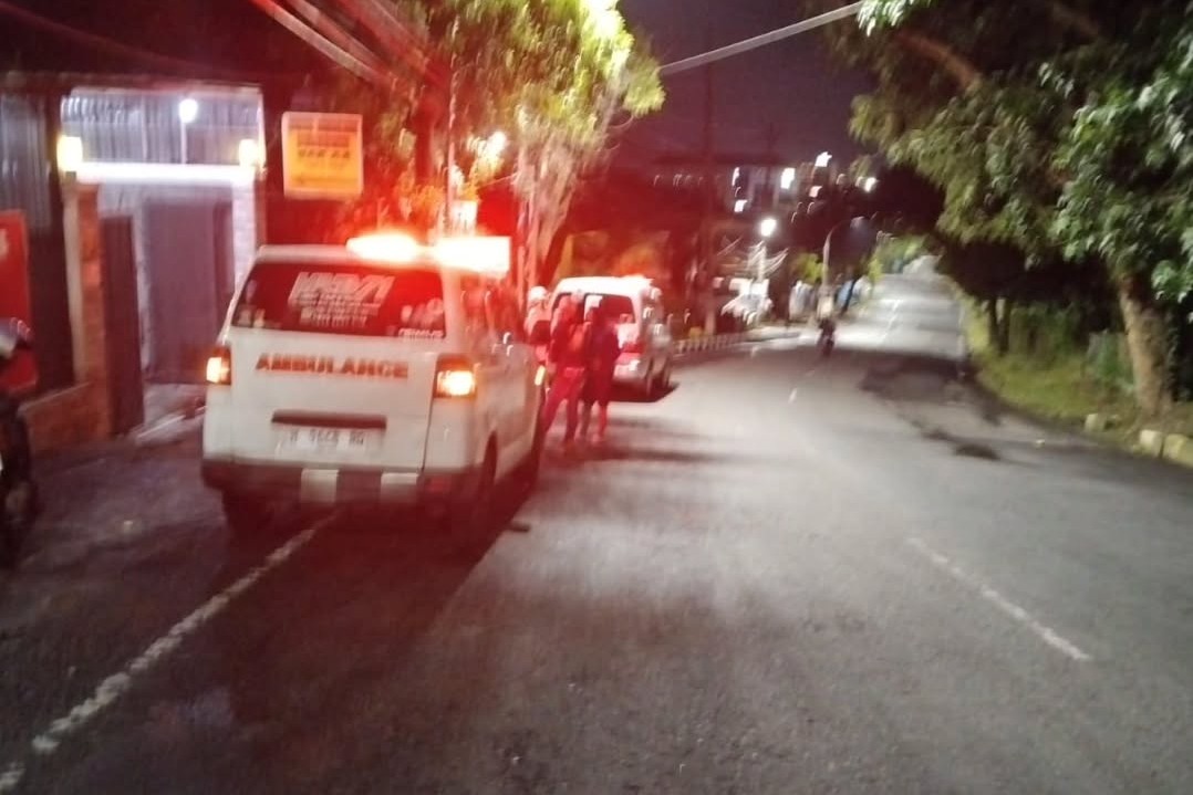 Kecelakaan di Gombel Lama Rabu 28 Januari 2026 dini hari (foto: Polsek Banyumanik)