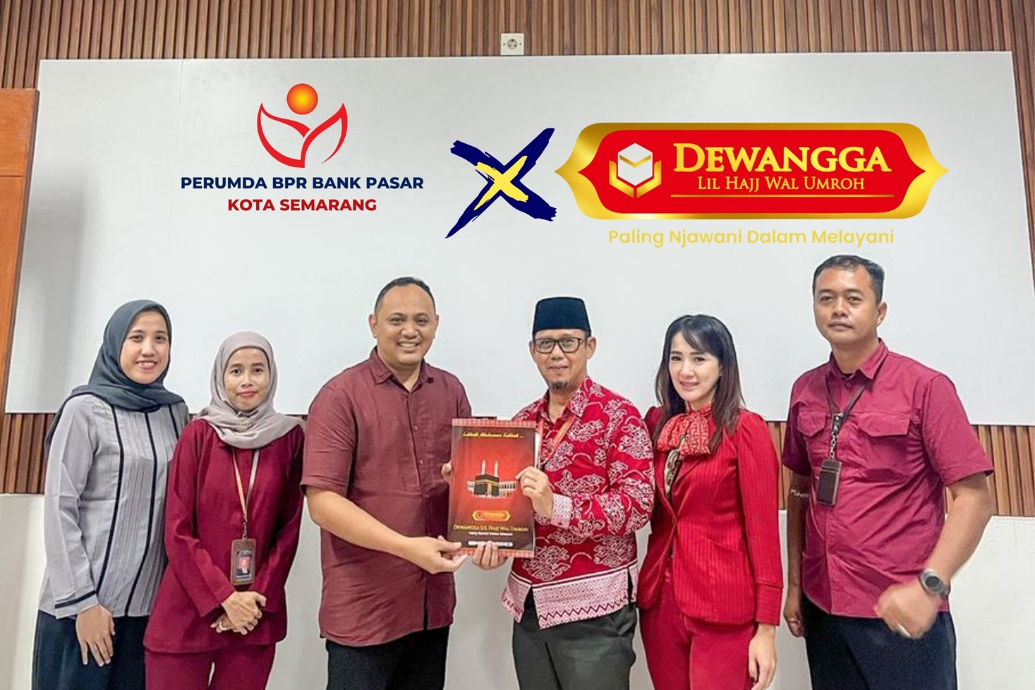 BPR Bank Pasar Kota Semarang meluncurkan Tabungan Haji & Umrah bekerja sama dengan Dewangga