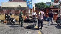 Warga tergeletak di SPBU Kalipepe (foto: Polsek Banyumanik)