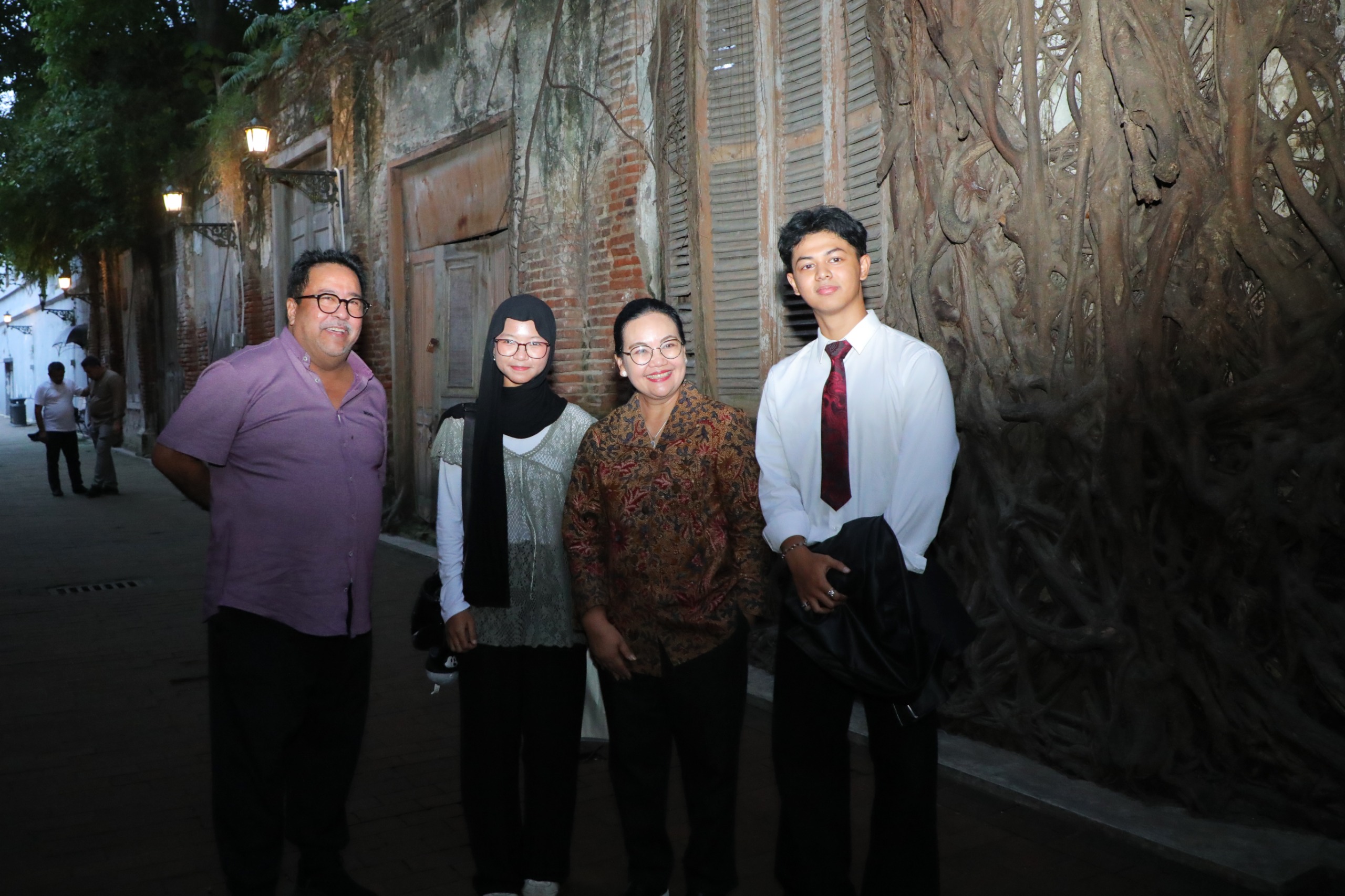 Wagub DKI Rano Karno kunjungi Kota Lama Semarang. (matasemarang.com/Lia DIna)