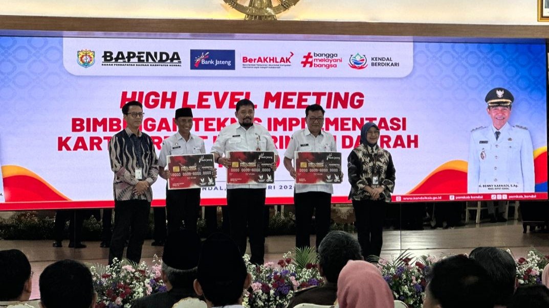 Bank Jateng mendukung tata kelola keuangan Pemkab Kendal yang akuntabel melalui implementasi KKPD (foto: Bank Jateng)