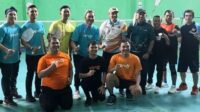 Tim Mabar Bulutangkis peringatan HPN 2026 Jateng. (matasemarang.com/Lia Dina)
