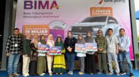 Suasana seremoni penyerahan hadiah Undian Tabungan BIMA di Kantor Bank Jateng Pemalang (foto: Bank Jateng)