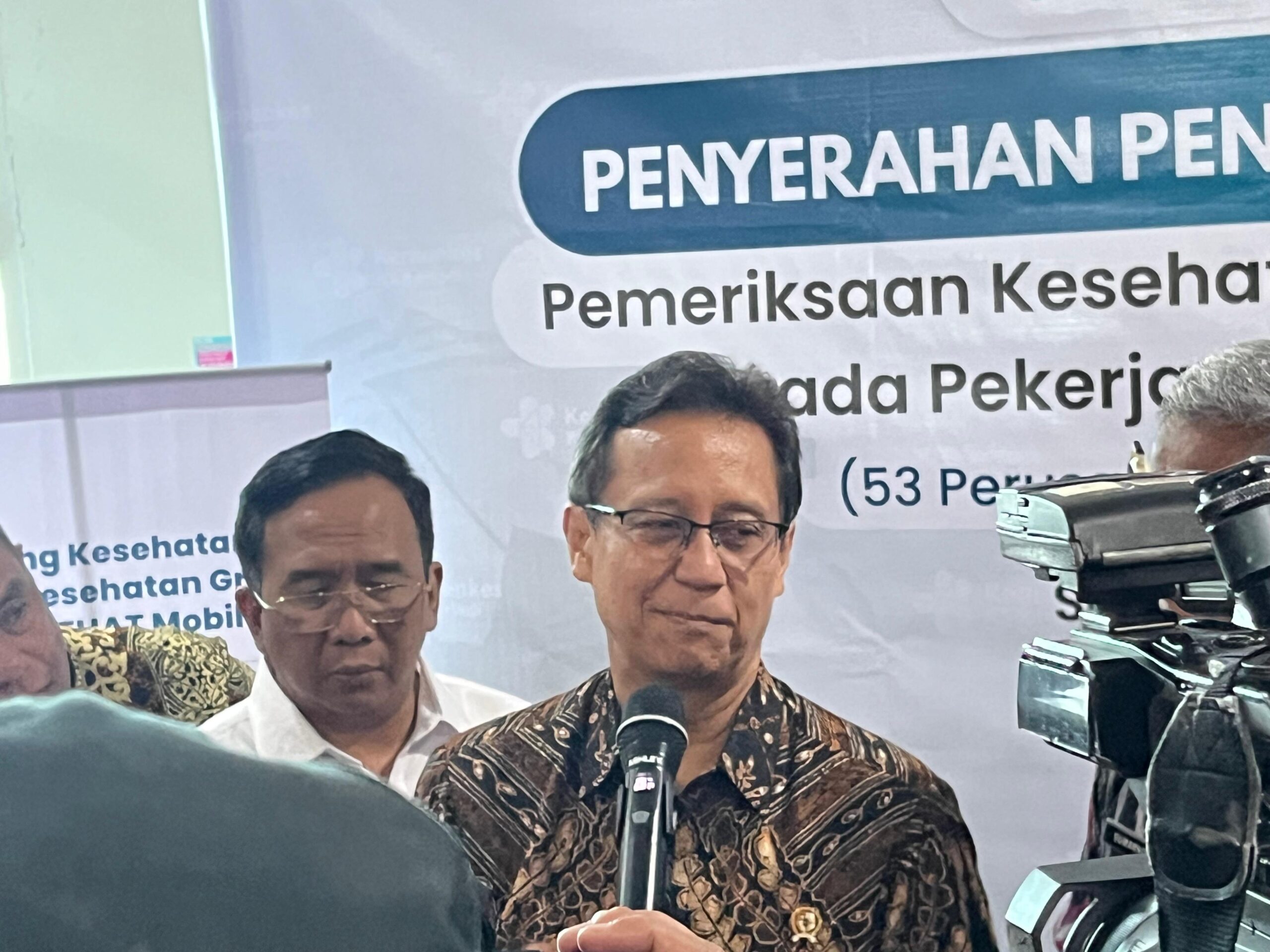 Menteri Kesehatan RI Budi Gunadi Sadikin. (matasemarang.com/Lia Dina) Menteri Kesehatan RI Budi Gunadi Sadikin. (matasemarang.com/Lia Dina)