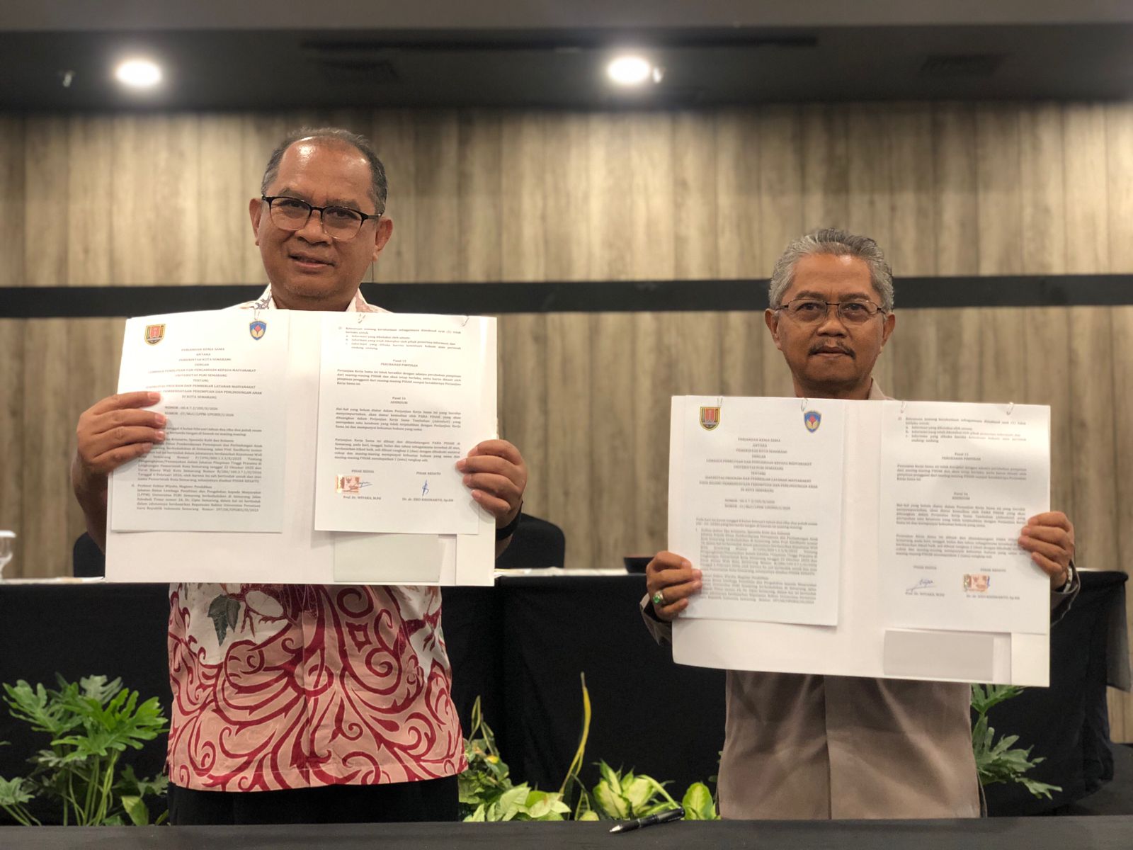 kerjasama DP3A dan Upgris dalam layanan konseling. (matasemarang.com/Lia DIna)