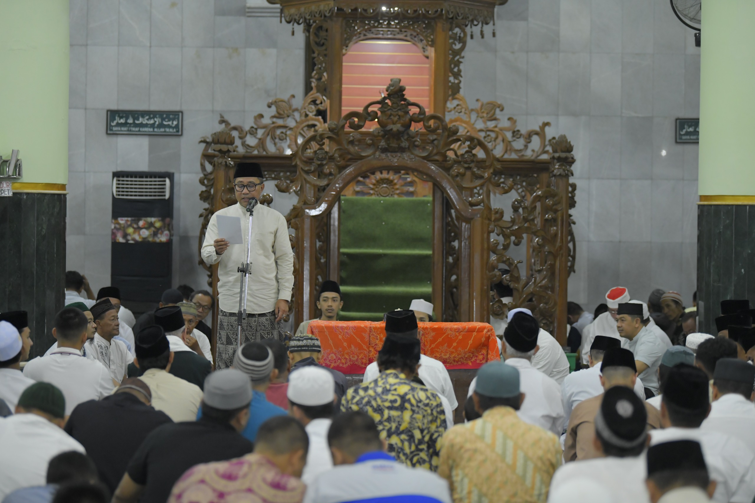 Tarling Ramadan di Masjid Agung Semarang. (matasemarang.com/Lia Dina)