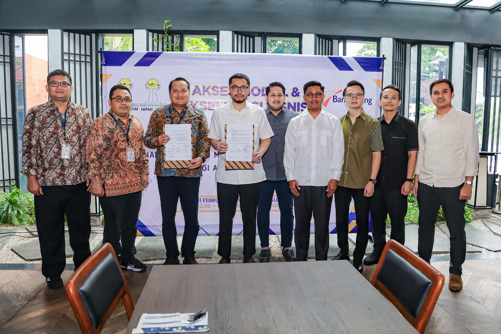 Bank Jateng Jakarta dan Hipmi Jakarta Timur bersinergi kucurkan permodalan senilai Rp2,5 Miliar sebagai langkah awal akselerasi bisnis anggota (foto: Bank Jateng) Bank Jateng Jakarta dan Hipmi Jakarta Timur bersinergi kucurkan permodalan senilai Rp2,5 Miliar sebagai langkah awal akselerasi bisnis anggota (foto: Bank Jateng)