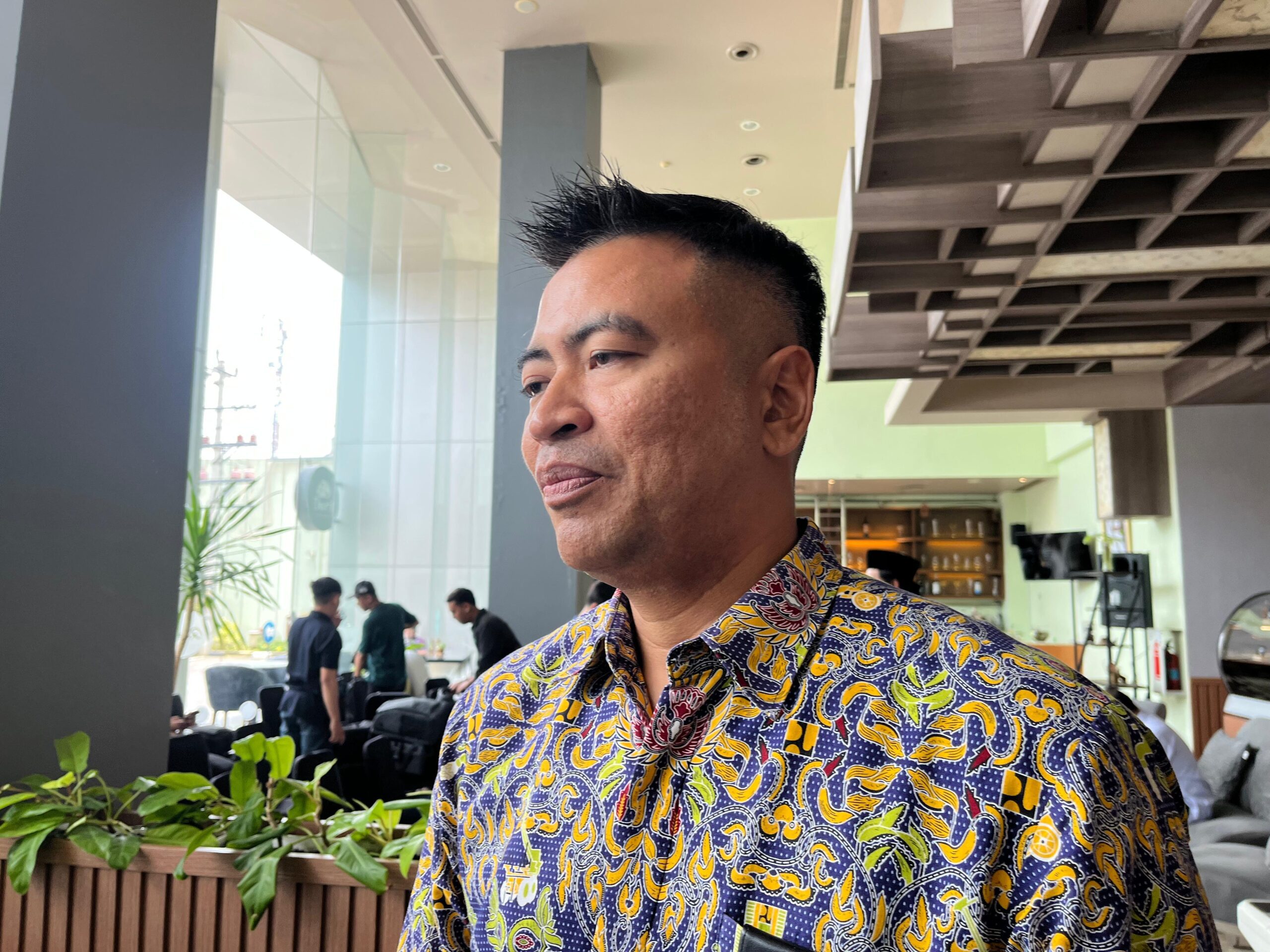 Kepala Bidang Pengembangan Jaringan Sumber Air BBWS Pemali Juana Lalu Ardian. (matasemarang.com/Lia Dina) Kepala Bidang Pengembangan Jaringan Sumber Air BBWS Pemali Juana Lalu Ardian. (matasemarang.com/Lia Dina)