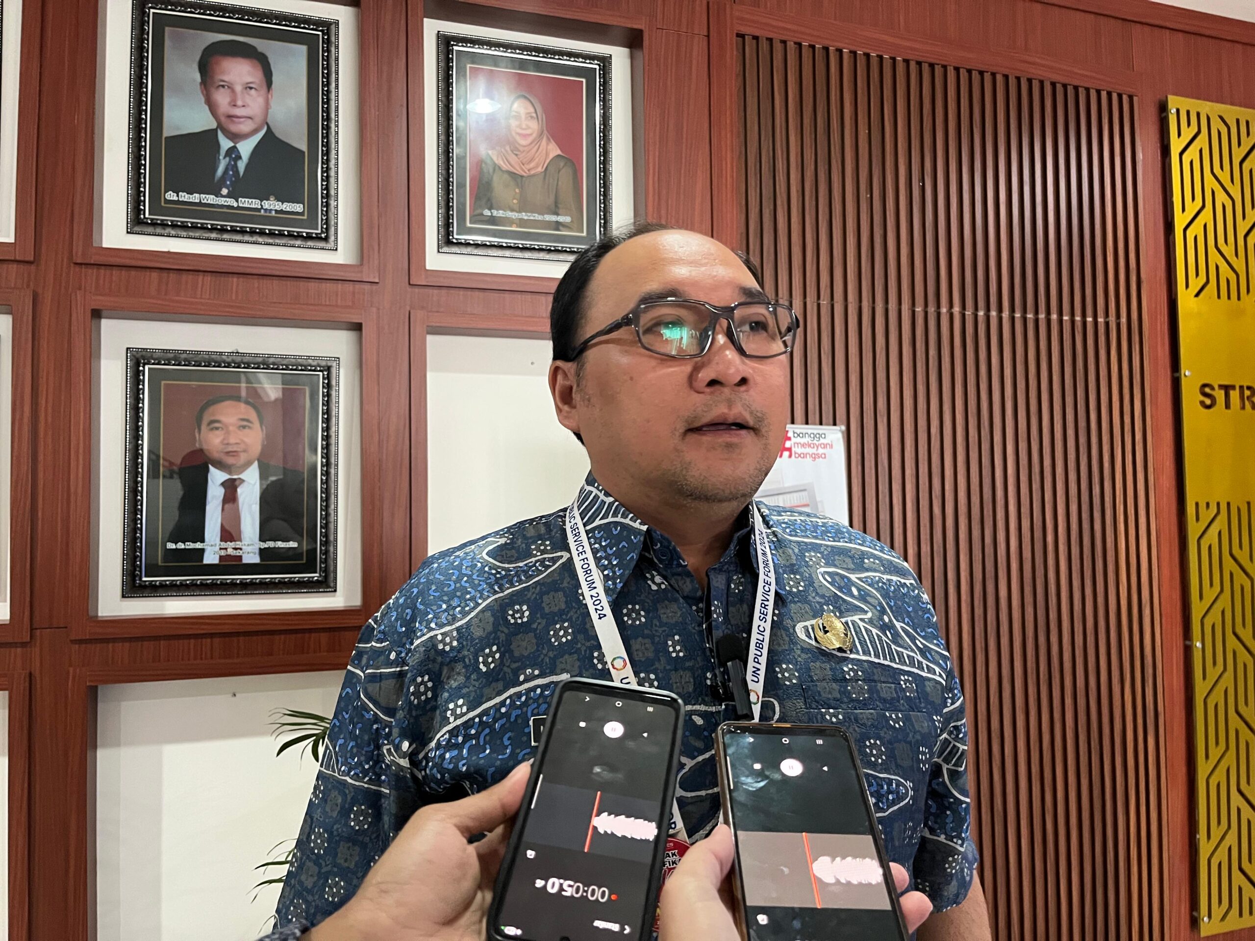 Kepala Dinas Kesehatan Kota Semarang M. Abdul Hakam. (matasemarang.com/Lia Dina) Kepala Dinas Kesehatan Kota Semarang M. Abdul Hakam. (matasemarang.com/Lia Dina)