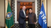 Presiden FIFA Gianni Infantino dan Ketua Umum PSSI Erick Thohir (foto: PSSI) Presiden FIFA Gianni Infantino dan Ketua Umum PSSI Erick Thohir (foto: PSSI)