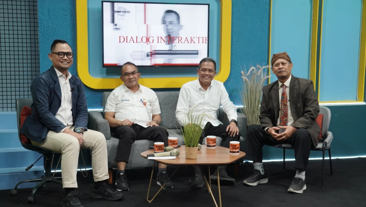 Dialog interaktif DPRD Semarang di FISIP Undip menghadirkan legislatif, pemerintah, dan akademisi (foto: FISIP Undip)