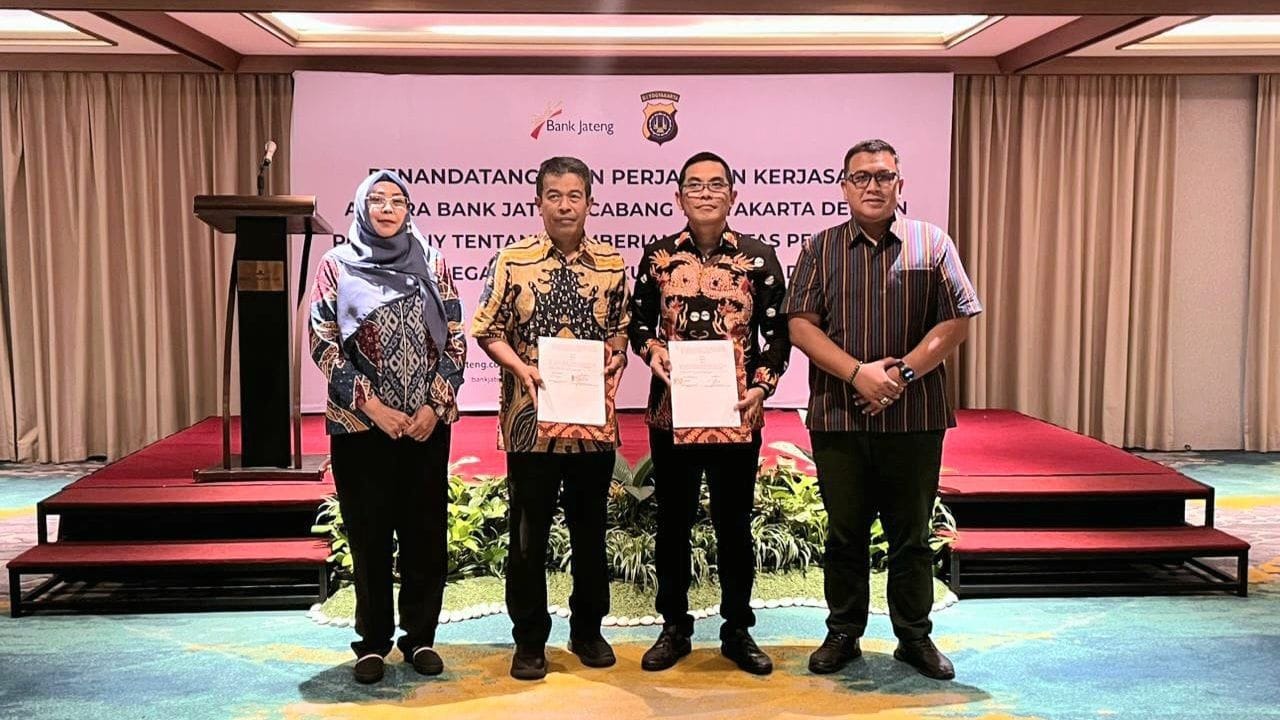 Bank Jateng Cabang Yogyakarta dan Polda DIY jalin kerja sama untuk fasilitas kredit (foto: Bank Jateng)