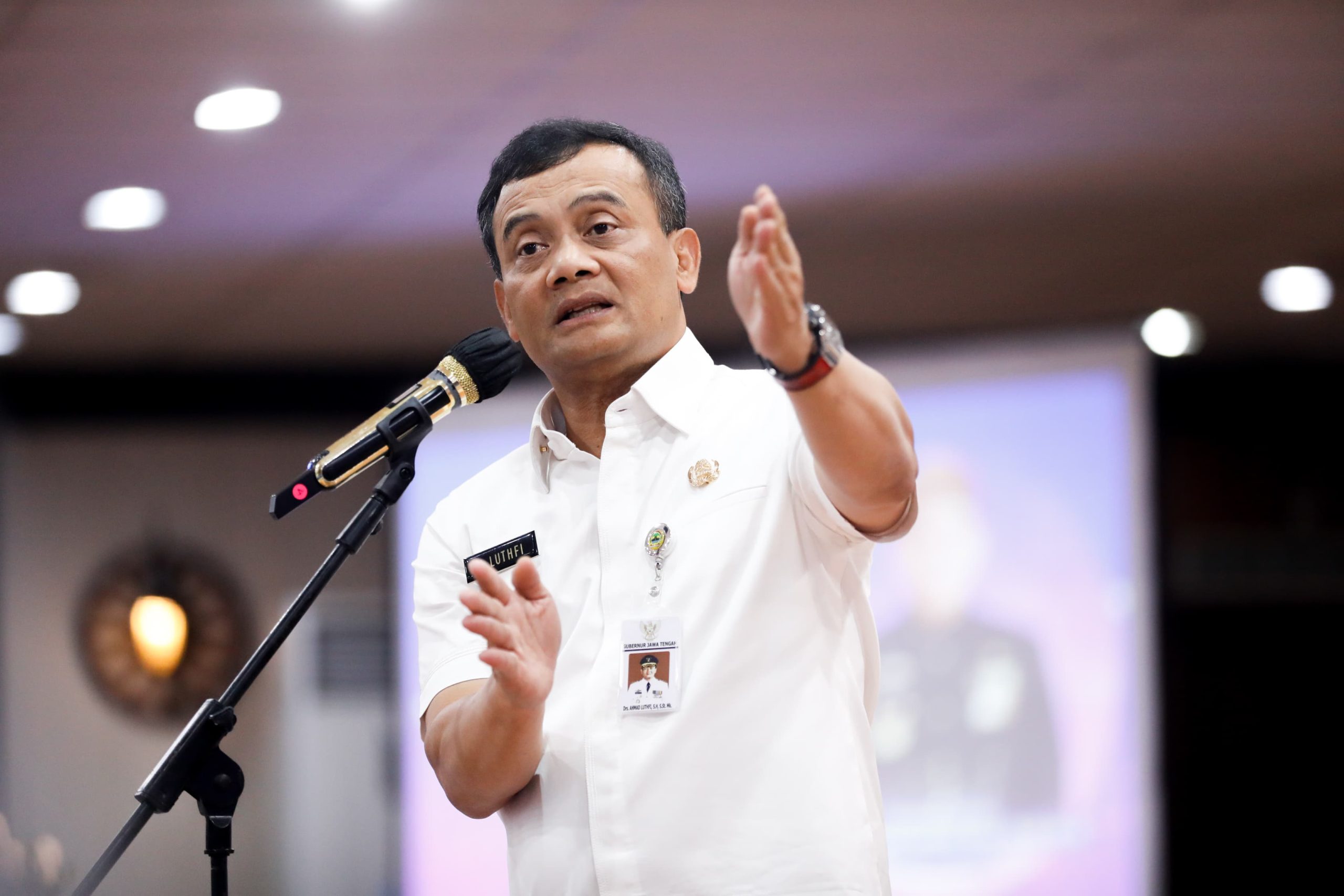 Gubernur Jateng Ahmad Luthfi