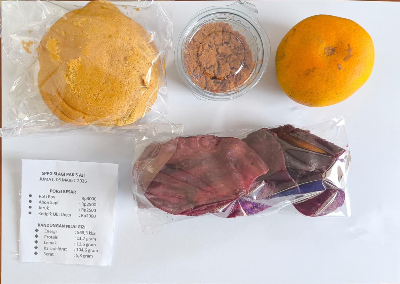 Menu MBG (foto: Pemprov Jateng)