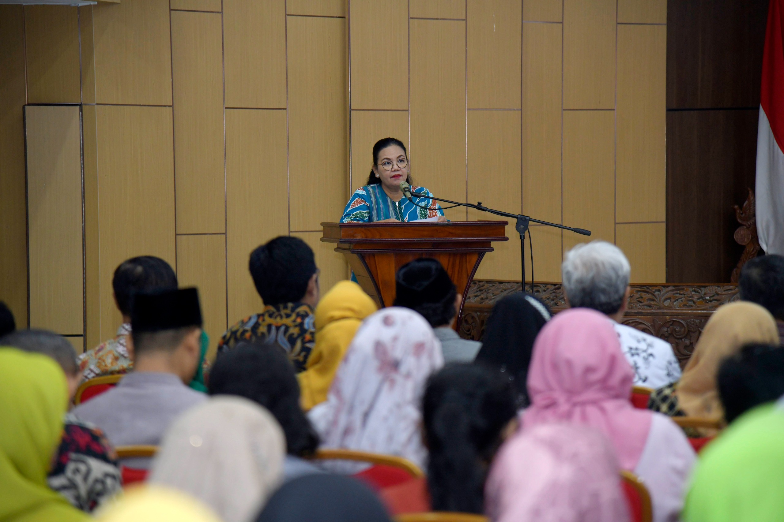 Wali Kota semarang Agustina wilujeng. (matasemarang.com/Lia Dina)