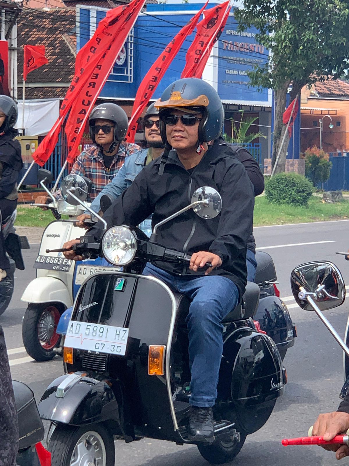 Ketua DPRD Jateng Sumanto saat memberikan imbauan kesiapan arus mudik Lebaran