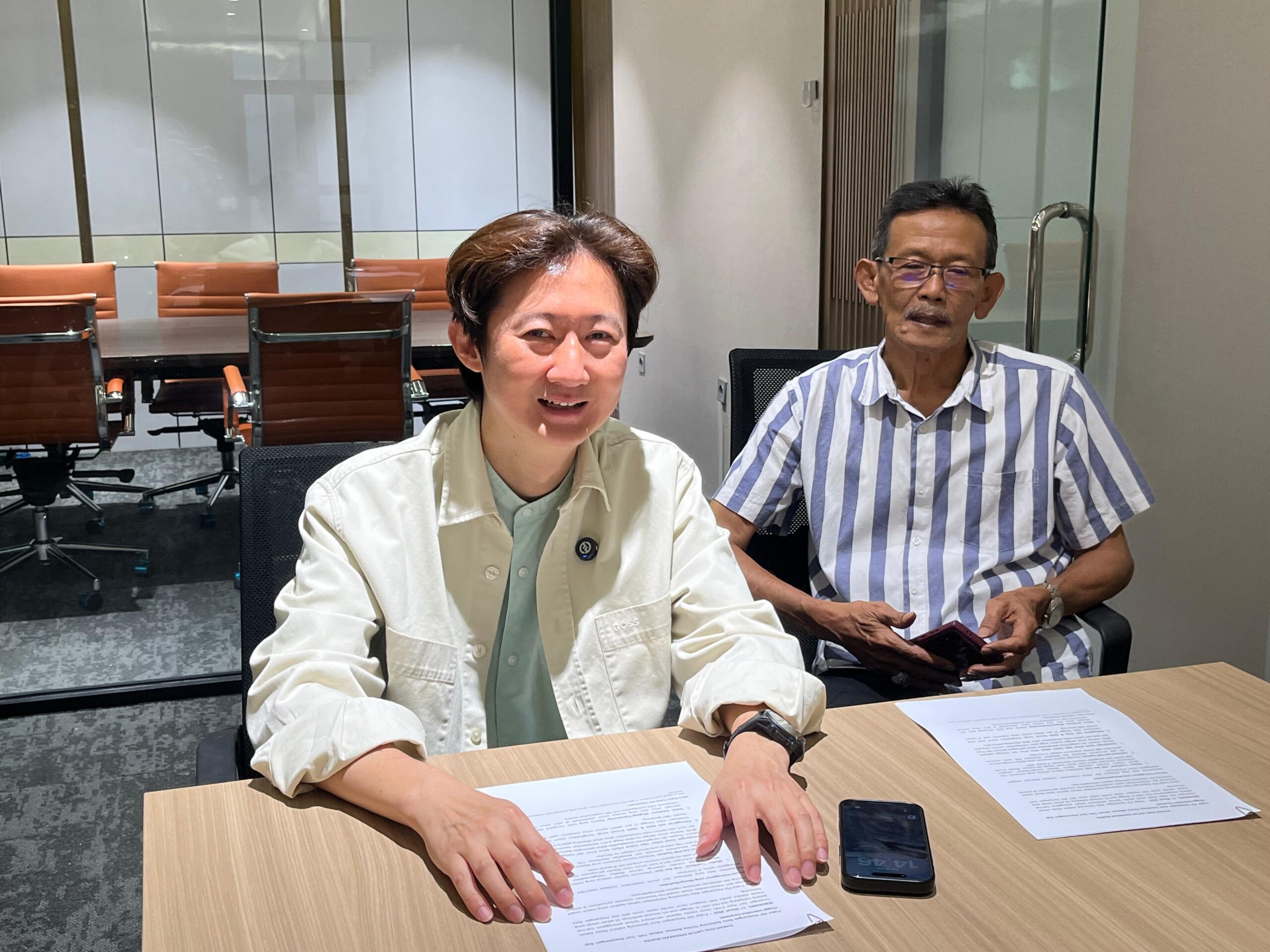 Anggota Komisi D dari Fraksi PDIP Kota Semarang Michael dan Kusrin. (matasemarang.com/Lia Dina) Anggota Komisi D dari Fraksi PDIP Kota Semarang Michael dan Kusrin. (matasemarang.com/Lia Dina)
