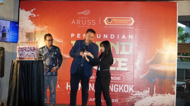 pengundian grand prize di Hotel Aruss semarang. (matasemarang.com/Lia Dina)