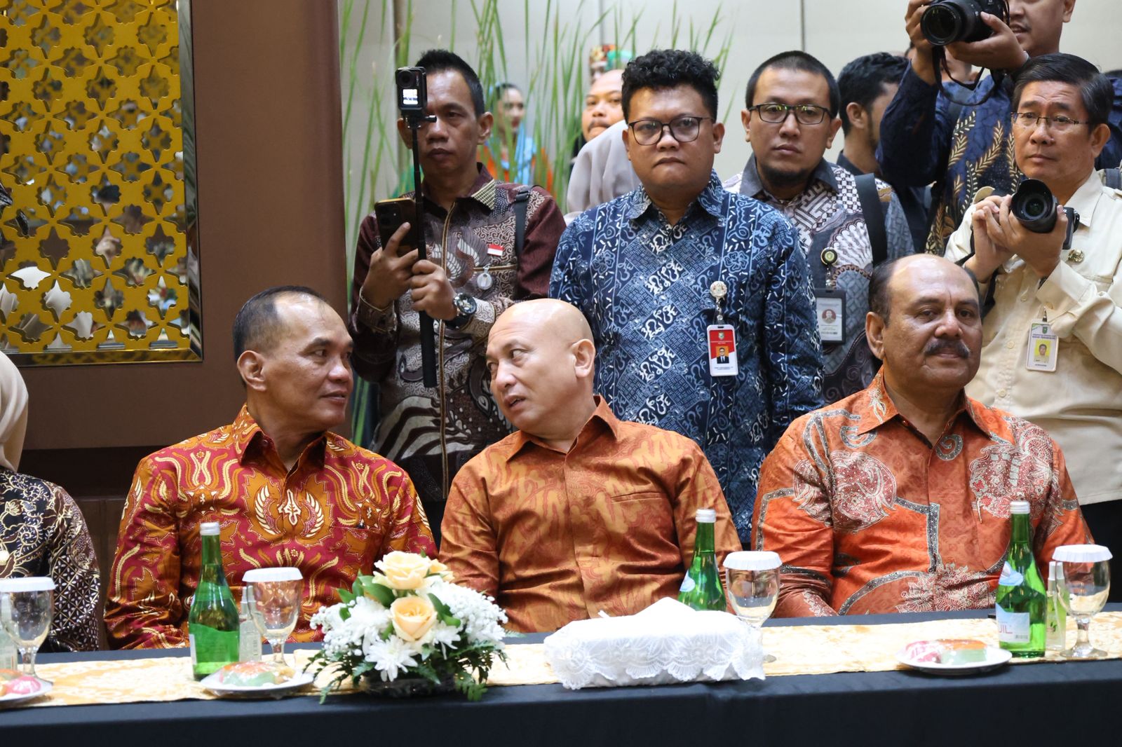 Ketua DPRD Jawa Tengah Sumanto menghadiri Entry Meeting pemeriksaan LKPD Tahun Anggaran 2025 di Auditorium BPK Perwakilan Provinsi DKI Jakarta, Kamis 2 April 2026 (foto: DPRD Jateng)