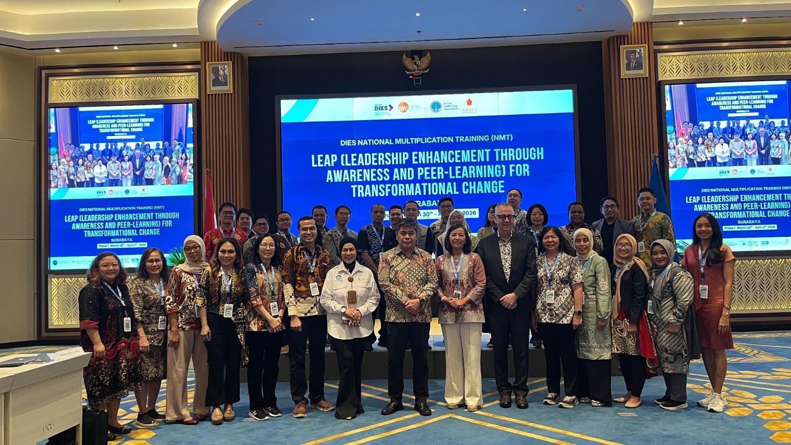 25 Pimpinan Kampus Indonesia Ikuti Pelatihan Kepemimpinan Transformasional di Surabaya (foto: Humas Unsoed)