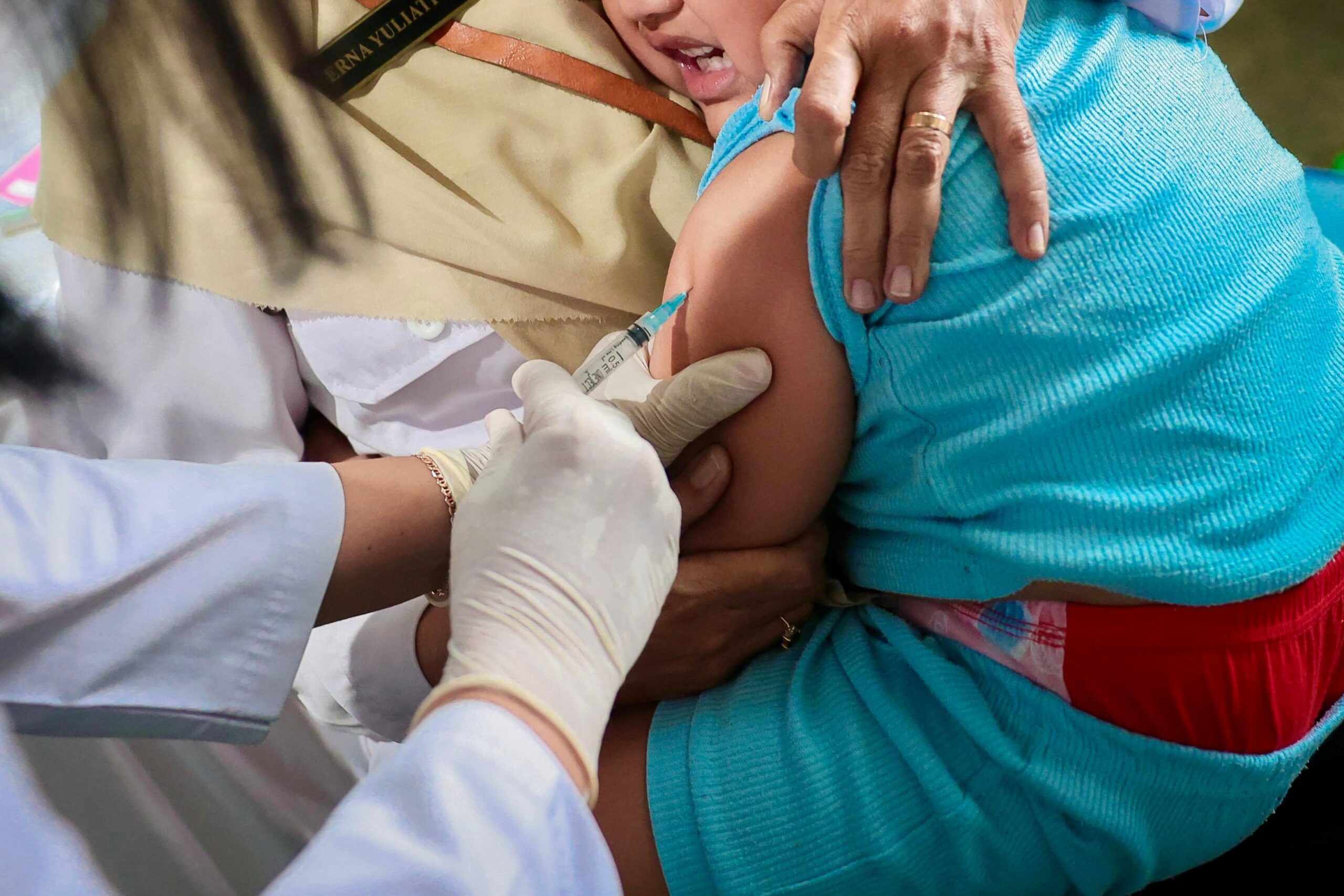 ilustrasi imunisasi campak (foto: Pemprov Jateng)