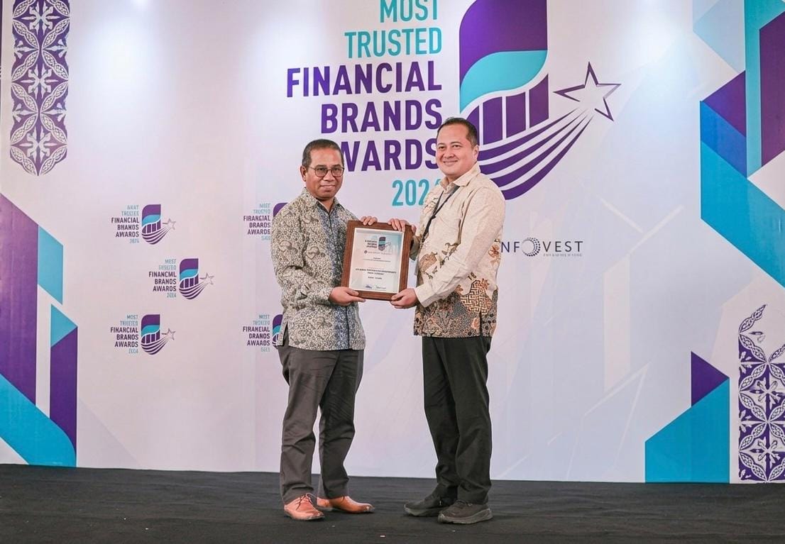 Bank Jateng Dinobatkan Most Trusted Financial Brand 2026 (foto: Bank Jateng)
