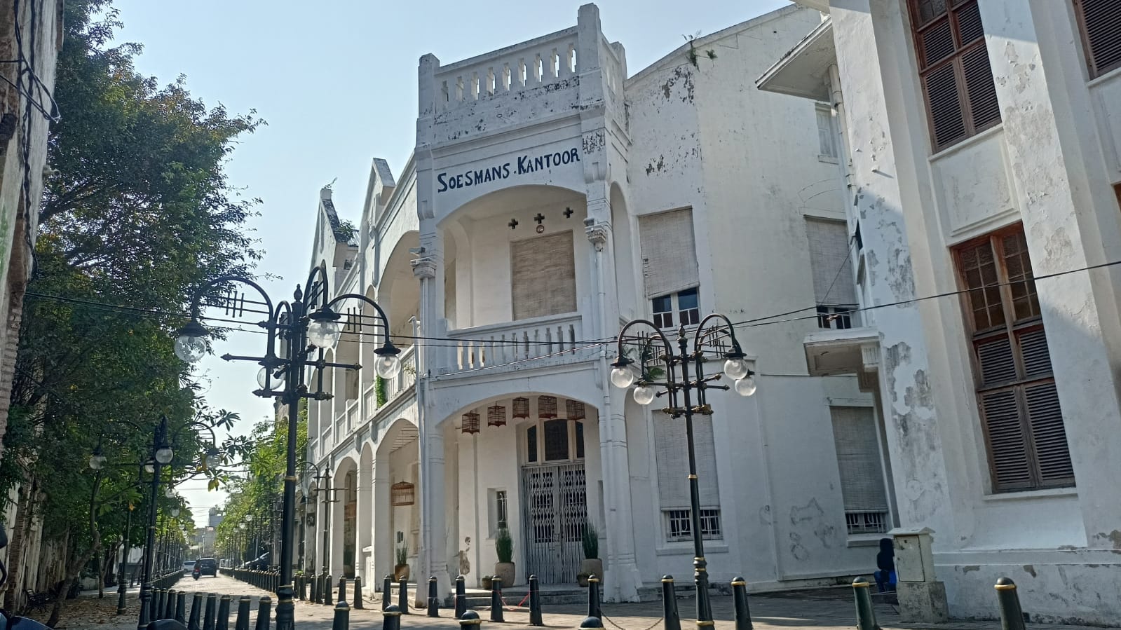 Gedung Soesmans Kantoor di Kota Lama Semarang (foto: matasemarang.com/ Ade Lukmono)