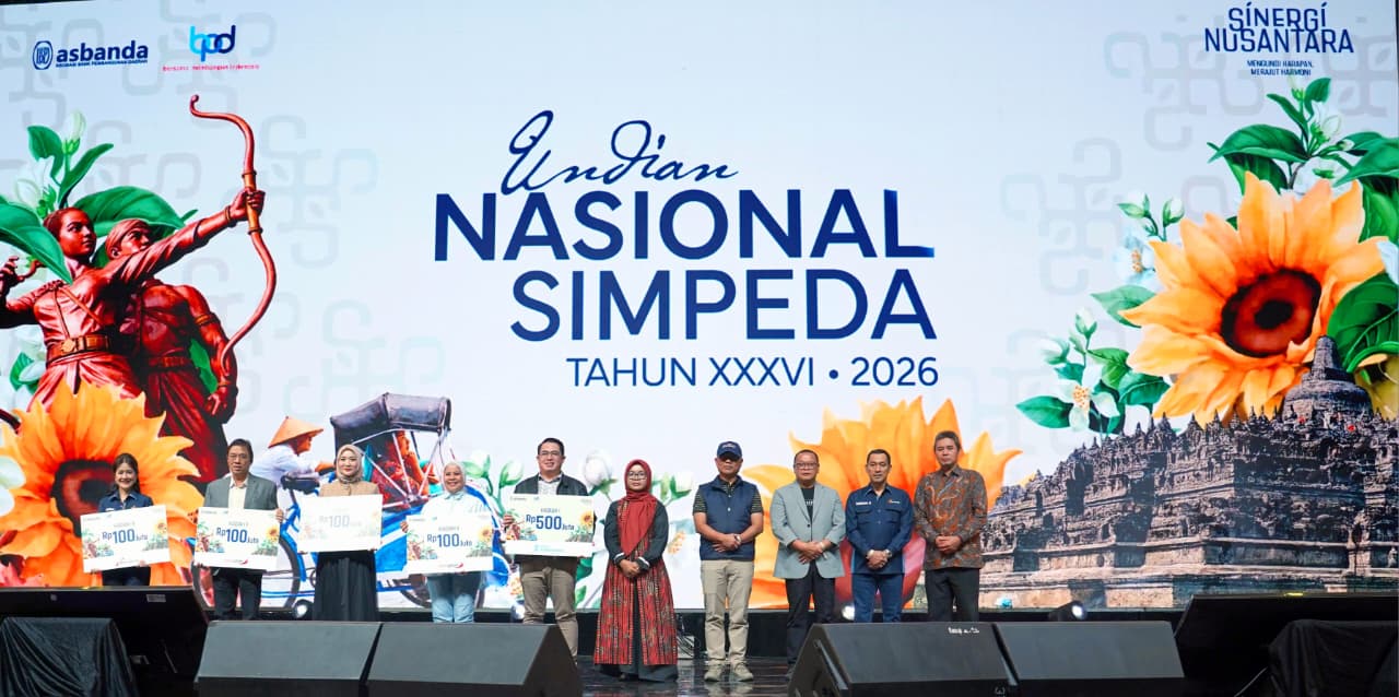 Suasana meriah Undian Simpeda Nasional di Hotel Alila Surakarta (foto: Bank Jateng)