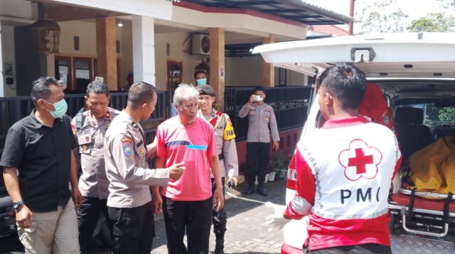 Tim gabungan Polres Salatiga melakukan olah TKP penemuan kerangka manusia (Polres Salatiga)