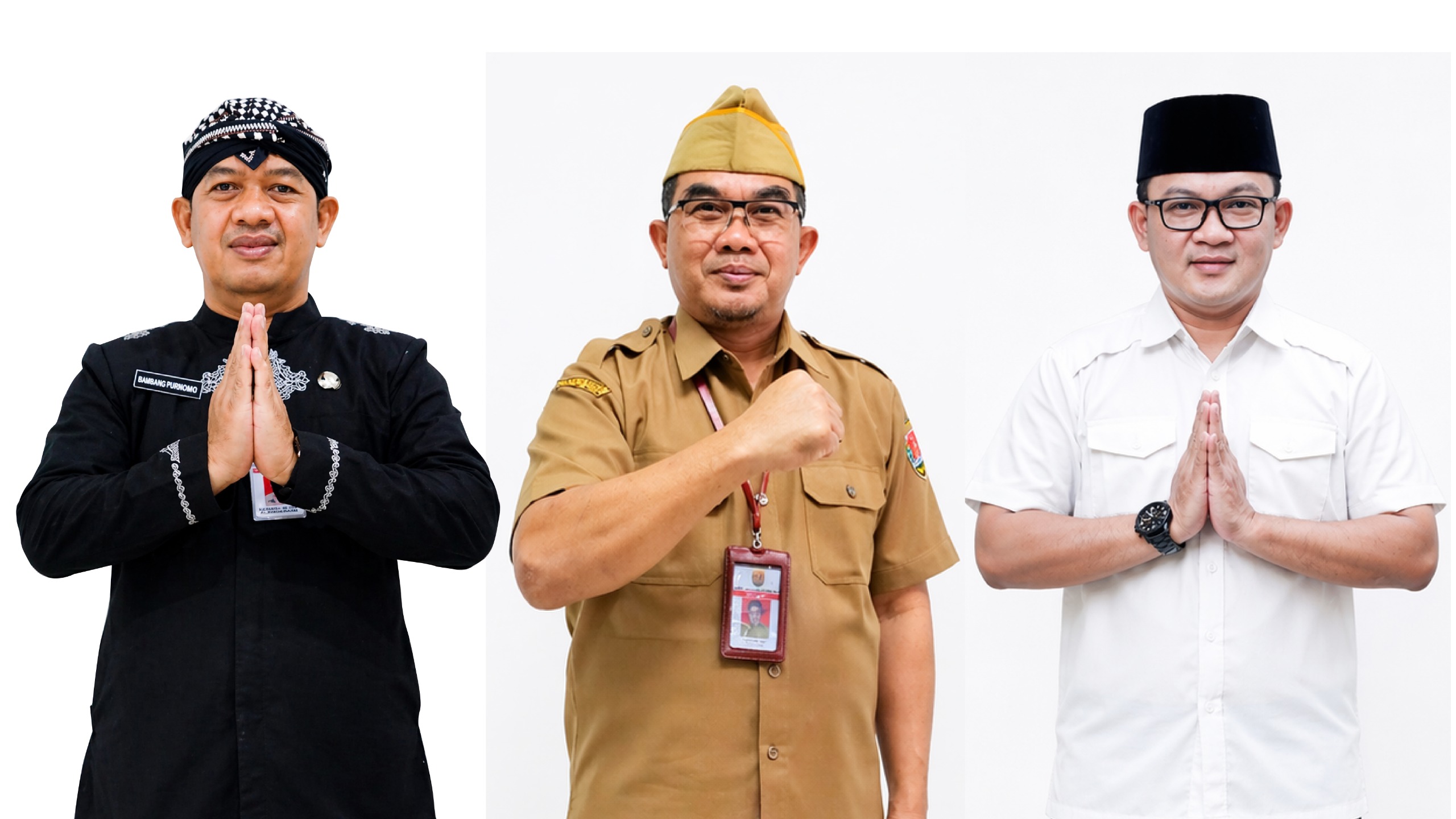 tiga besar calon Sekda Semarang. (matasemarang.com/Lia dina)