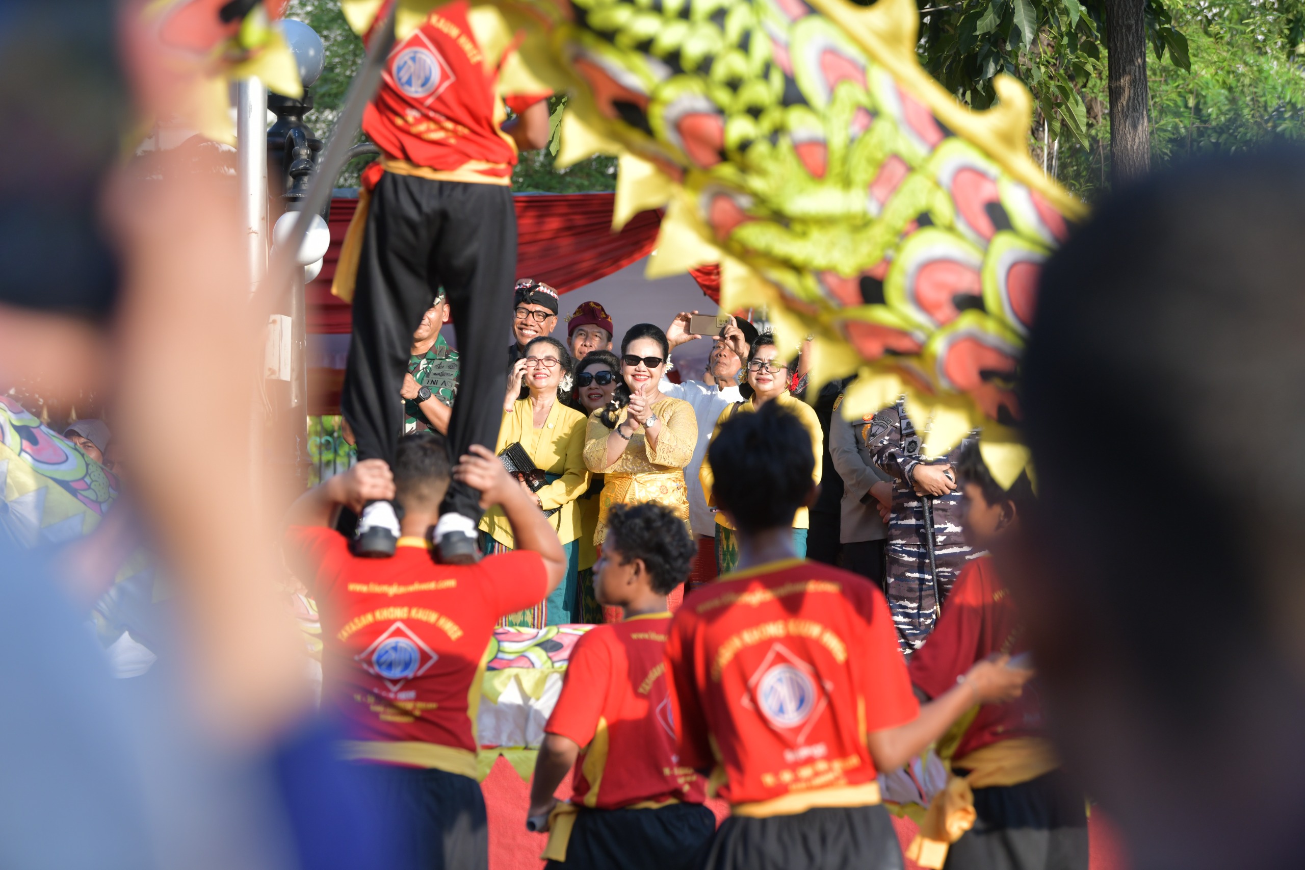 pawai ogoh-ogoh di Semarang. (matasemarang.com/Lia dina)