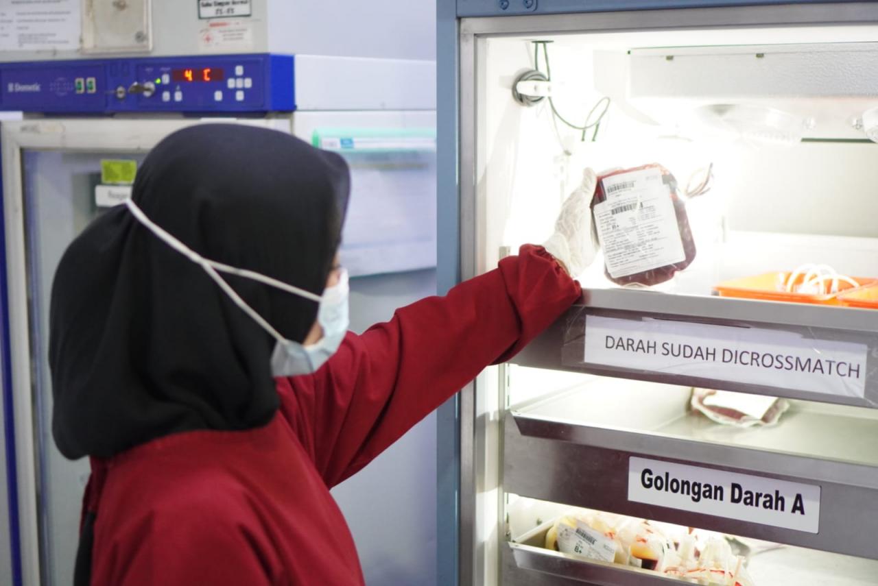 Stok darah (Pemkot Pekalongan)