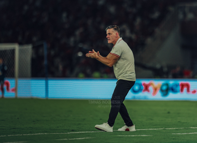 Pelatih Timnas Indonesia John Herdman (foto: PSSI)