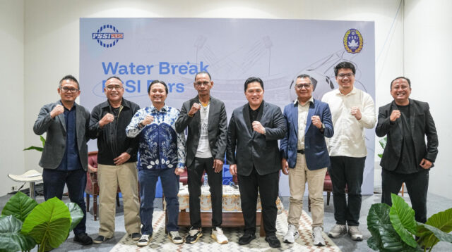 Diskusi bertajuk “96 Tahun PSSI: Fondasi Piala Dunia 2030” di GBK Arena, Jakarta, Kamis 16 April 2026 (PSSI)